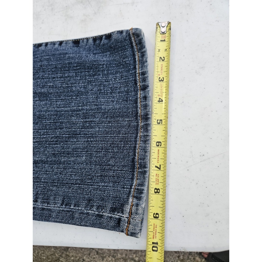 Lucky Brand Jeans Women's Blue Easy Rider Button-Fly Denim Size 12 | 31 Long Len - Picture 3 of 10